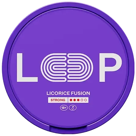 LOOP Licorice Fusion Strong-Nikotinposer-Tobax