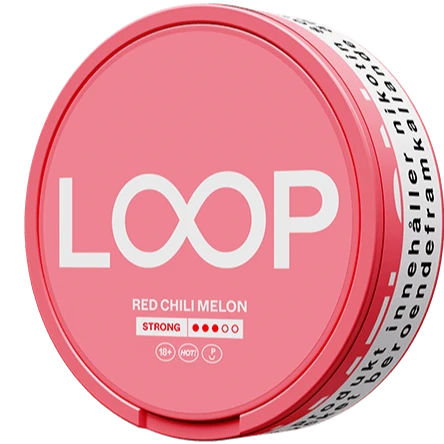 LOOP Red Chili Melon Strong-Nikotinposer-Tobax