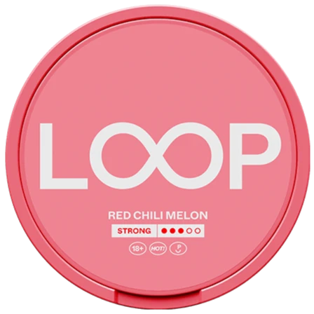 LOOP Red Chili Melon Strong-Nikotinposer-Tobax