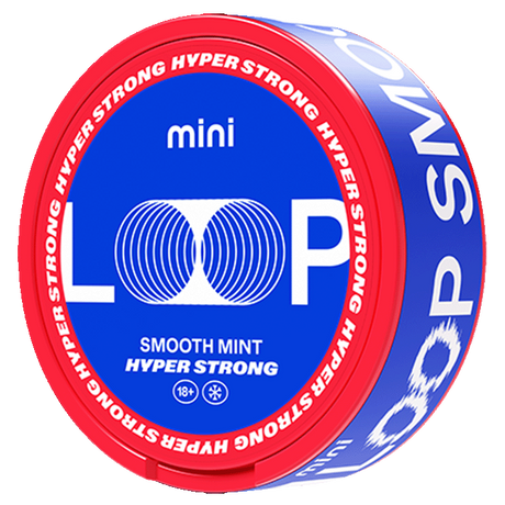 LOOP Smooth Mint Mini Hyper Strong-Nikotinposer-Tobax