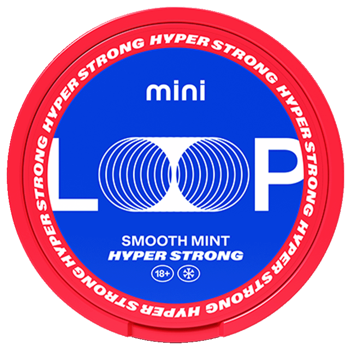 LOOP Smooth Mint Mini Hyper Strong-Nikotinposer-Tobax