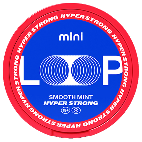 LOOP Smooth Mint Mini Hyper Strong-Nikotinposer-Tobax