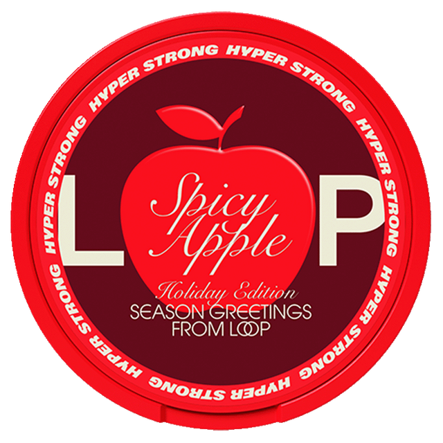LOOP Spicy Apple Hyper - Limited Edition-Nikotinposer-Tobax