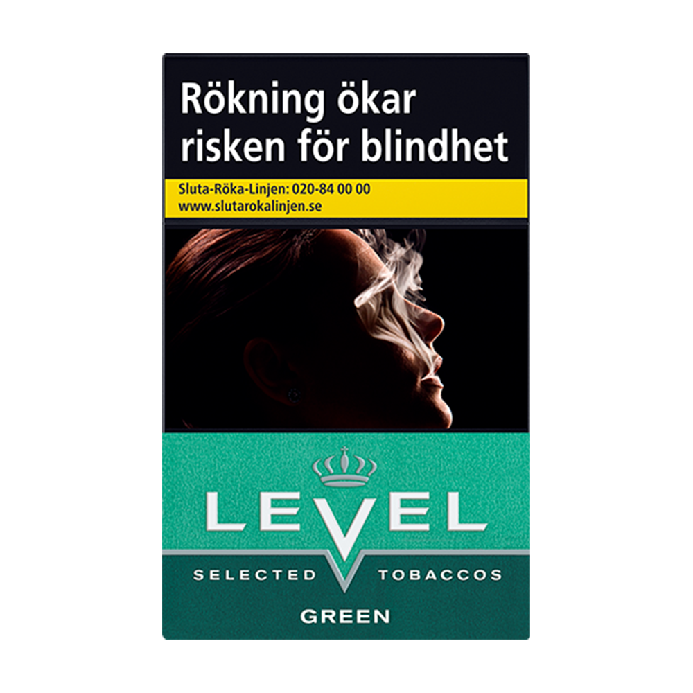 Level Green-Cigaretter-Tobax