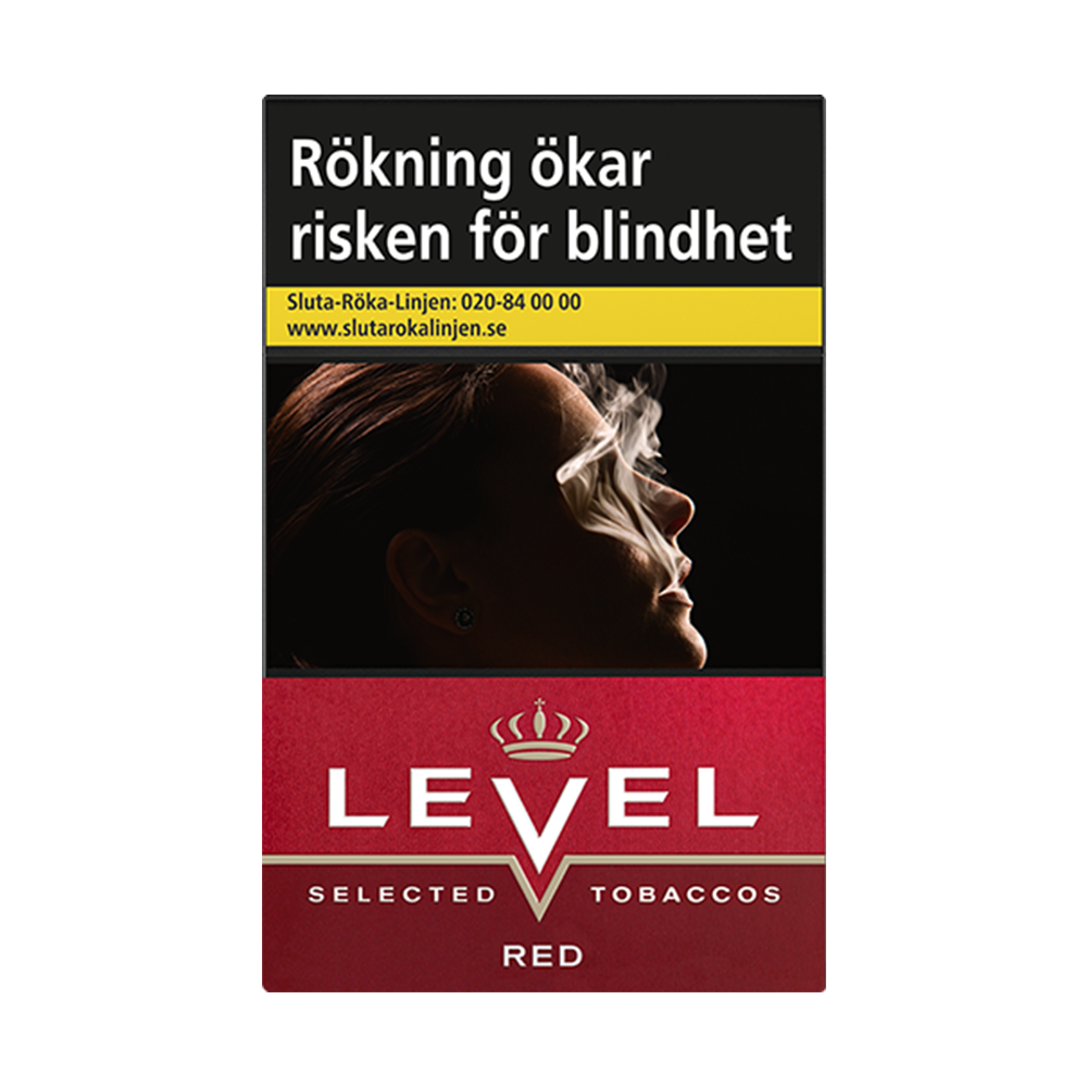 Level Red-Cigaretter-Tobax