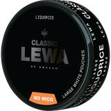 Lewa Classic Liqurice No Nico-Nikotinfritt Snus-Tobax