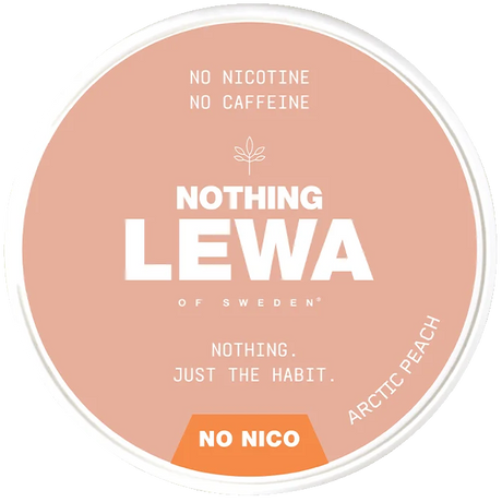 Lewa Nothing Arctic Peach Nikotinfritt Snus