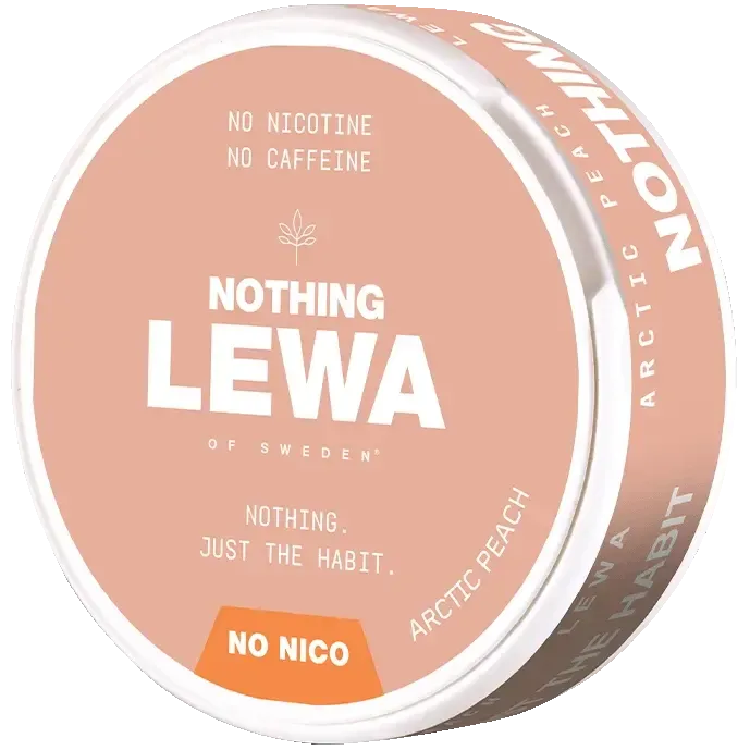 Lewa Nothing Arctic Peach Nikotinfritt Snus