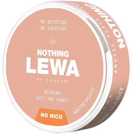Lewa Nothing Arctic Peach Nikotinfritt Snus