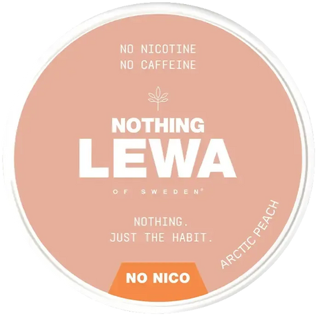 Lewa Nothing Arctic Peach Nikotinfritt Snus