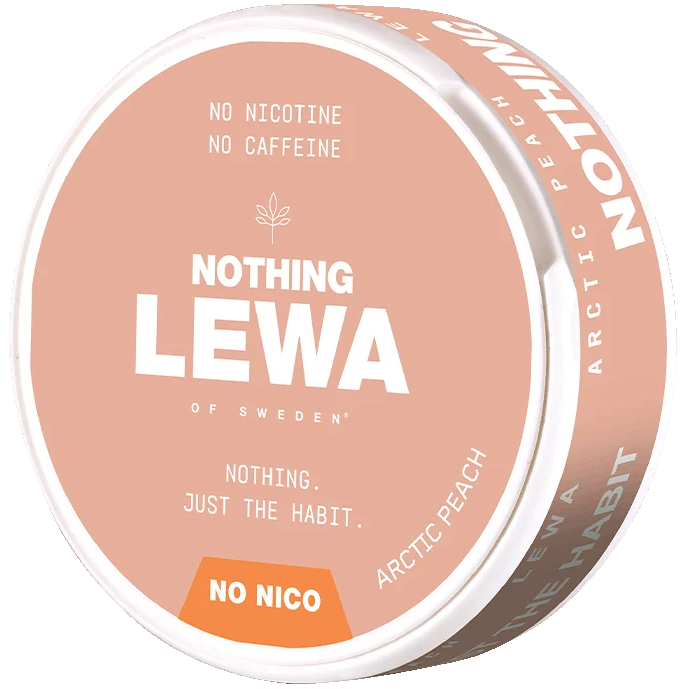 Lewa Nothing Arctic Peach Nikotinfritt Snus