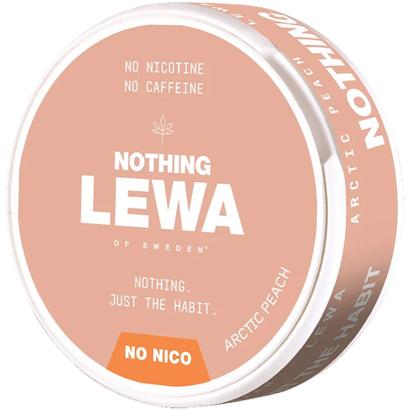 Lewa Nothing Arctic Peach Nikotinfritt Snus