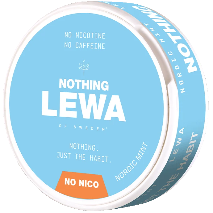 Lewa Nothing Nordic Mint Nikotinfritt Snus