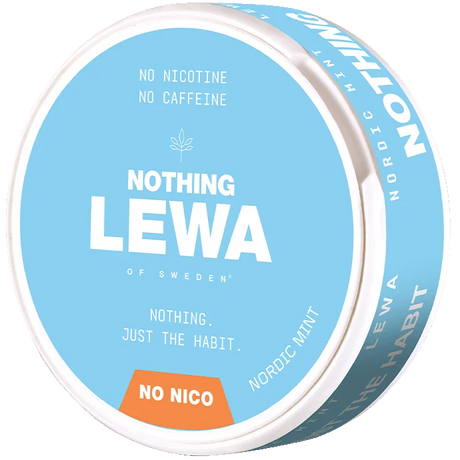 Lewa Nothing Nordic Mint Nikotinfritt Snus