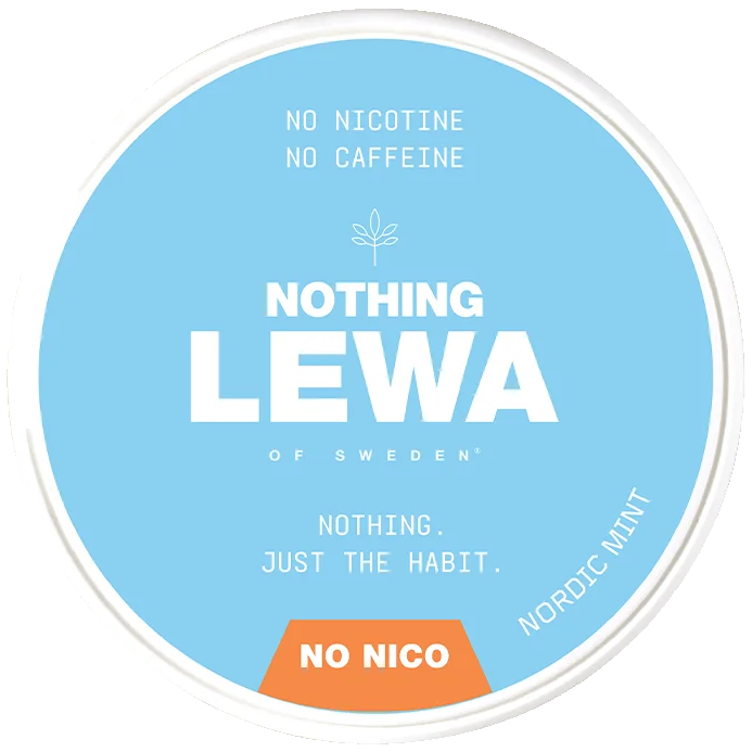 Lewa Nothing Nordic Mint Nikotinfritt Snus