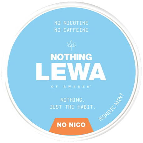 Lewa Nothing Nordic Mint Nikotinfritt Snus