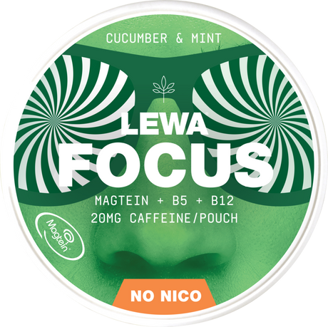 Lewa Power Cucumber Mint-Nikotinfritt Snus-Tobax
