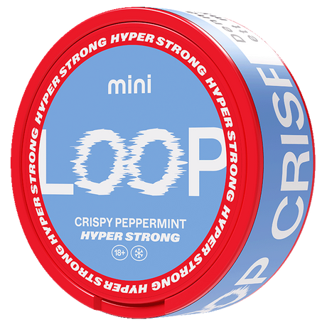 Loop Crispy Peppermint Mini Hyper Strong Side
