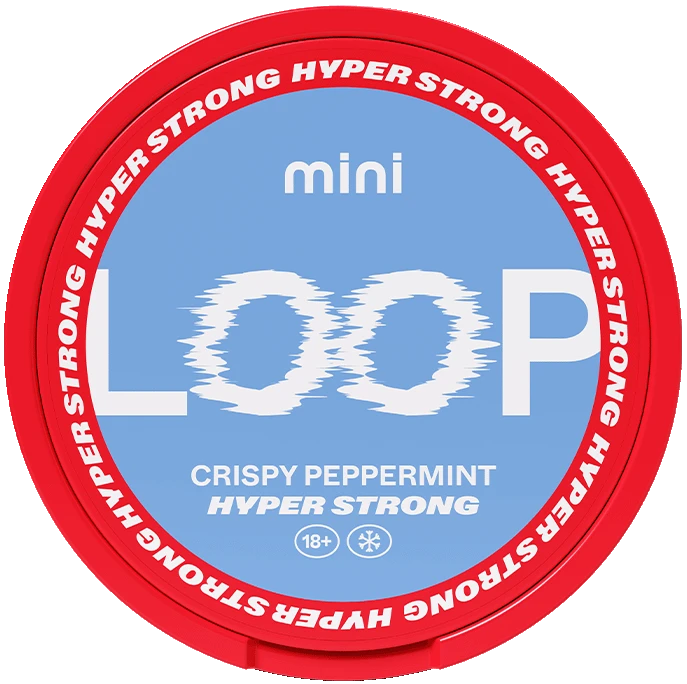Mini Combat Loop LOOP Crispy Peppermint Mini Hyper Strong - billigt online – Tobax