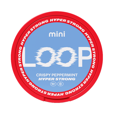 Loop Crispy Peppermint Mini Hyper Strong Top