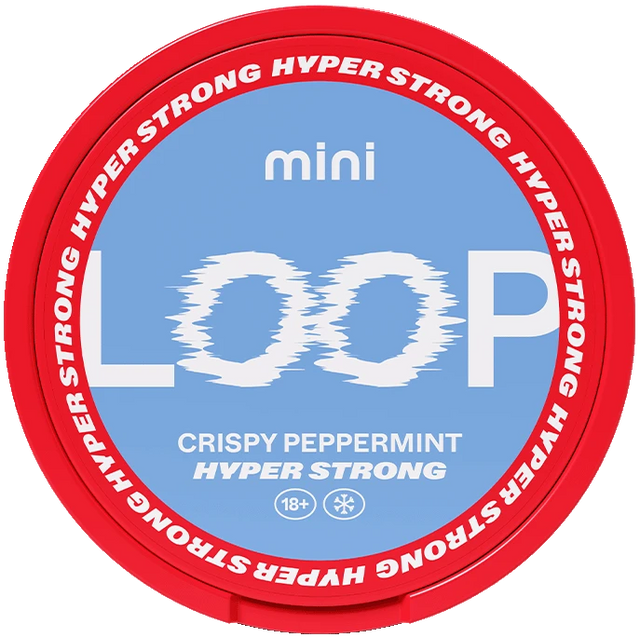 Loop Crispy Peppermint Mini Hyper Strong Top