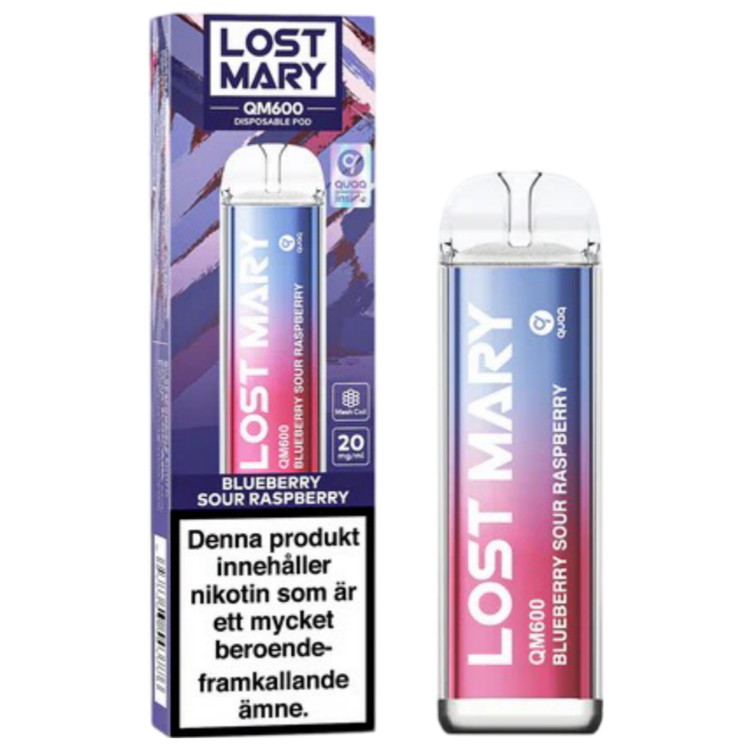 Lost Mary Blueberry Sour Raspberry 
