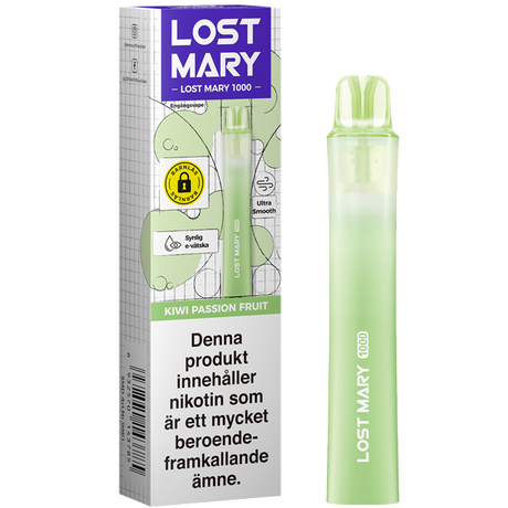 Lost Mary LM1000 Kiwi Passion Fruit 20mg