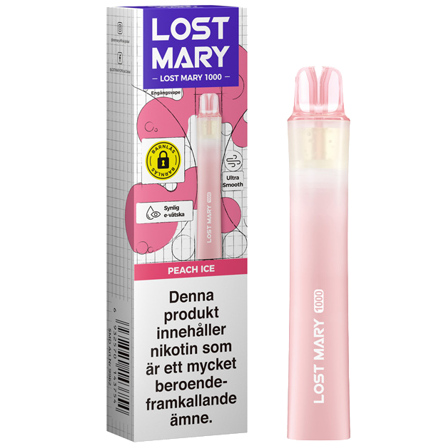Lost Mary LM1000 Peach Ice 20mg