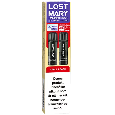 Lost Mary TAPPO PRO Pod x2 Apple Peach