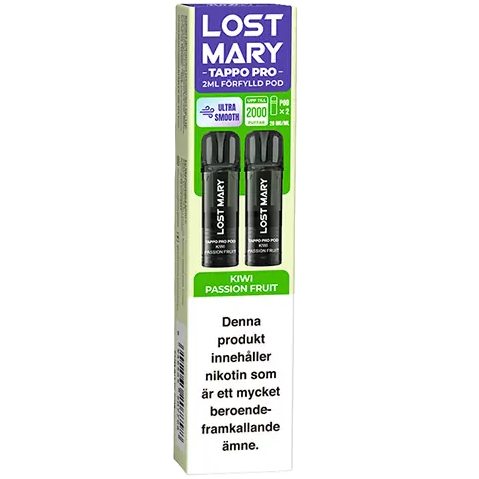 Lost Mary TAPPO PRO Pod x2 Kiwi Passion Fruit