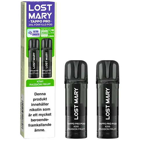 Lost Mary TAPPO PRO Pod x2 Kiwi Passion Fruit