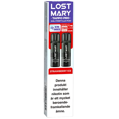 Lost Mary TAPPO PRO Pod x2 Strawberry Ice