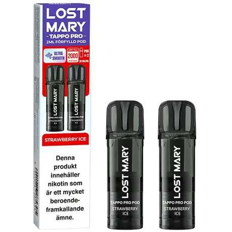 Lost Mary TAPPO PRO Pod x2 Strawberry Ice