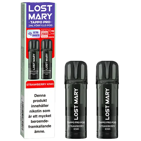 Lost Mary TAPPO PRO Pod x2 Strawberry Kiwi