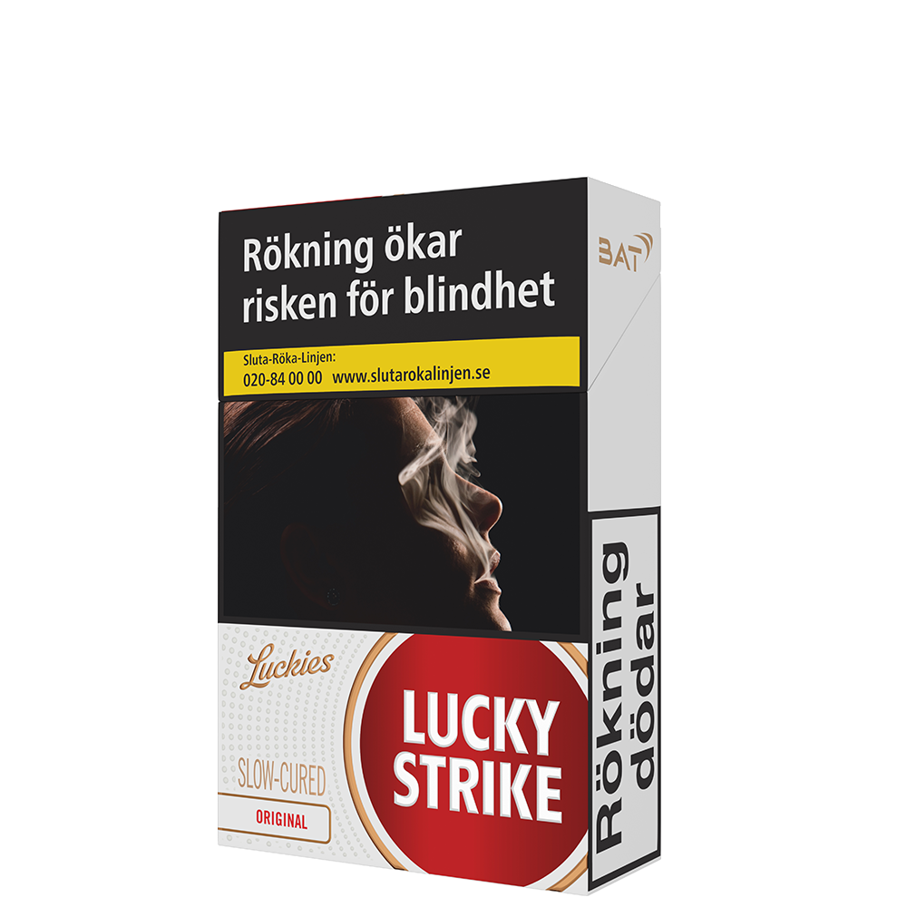 Lucky Strike Red Original-Cigaretter-Tobax