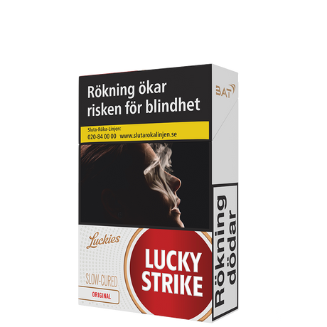 Lucky Strike Red Original-Cigaretter-Tobax
