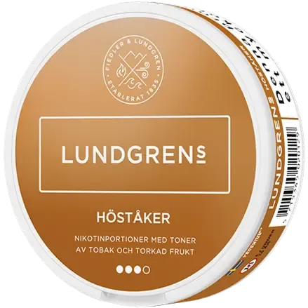 Lundgrens Höståker All White-Nikotinposer-Tobax