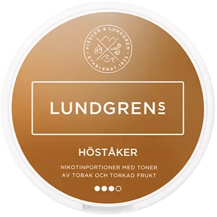 Lundgrens Höståker All White-Nikotinposer-Tobax