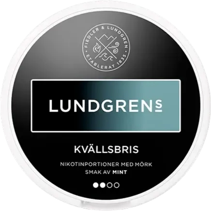 Lundgrens Kvällsbris All White-Nikotinposer-Tobax