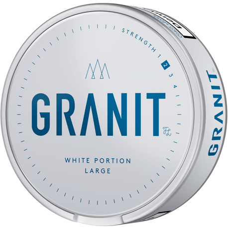 Granit Vit Portion-Tobax