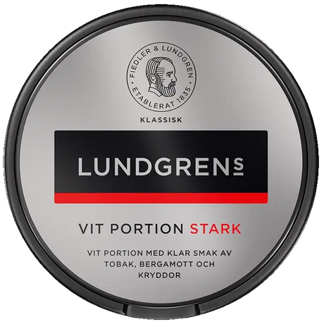 Lundgrens Vit Portion Stark Top