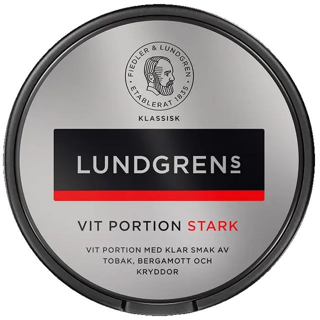 Lundgrens Vit Portion Stark Top