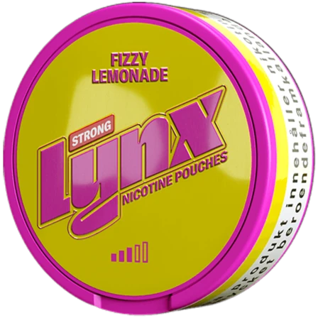 Lynx Fizzy Lemonade Strong