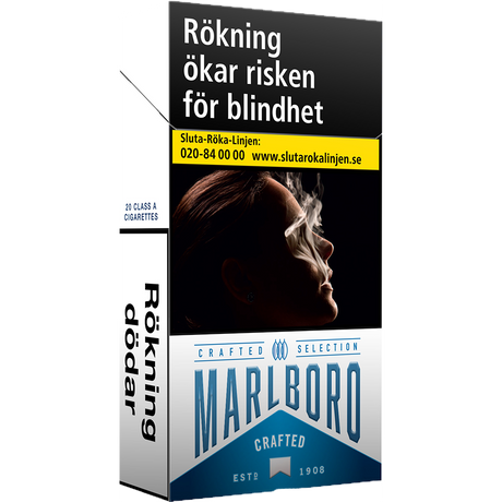 Marlboro Crafted Blue 100s-Cigaretter-Tobax