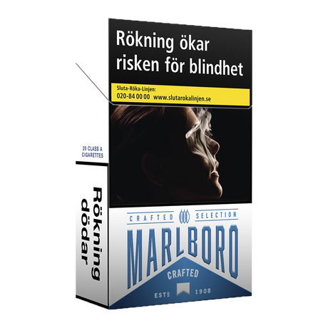 Marlboro Crafted Blue-Cigaretter-Tobax