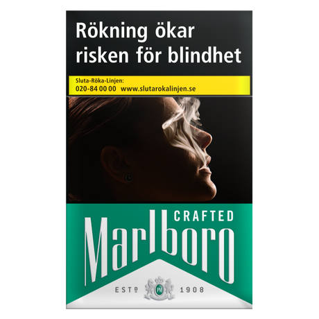Marlboro Crafted Green-Cigaretter-Tobax