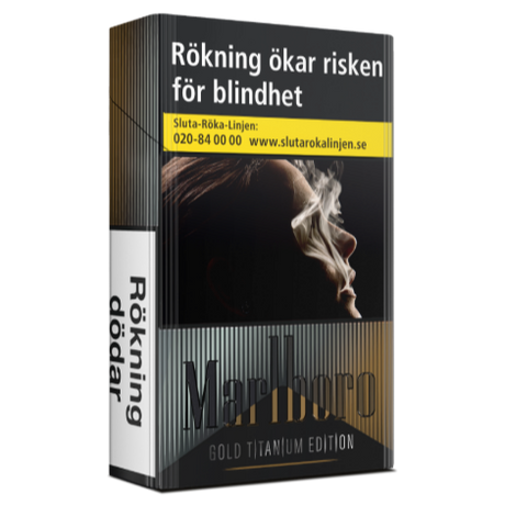 Marlboro Gold Titanium Edition-Cigaretter-Tobax