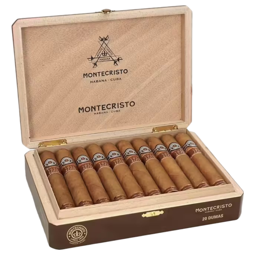 Montecristo Línea 1935 Dumas Prominente Coro-Cigarr-Tobax