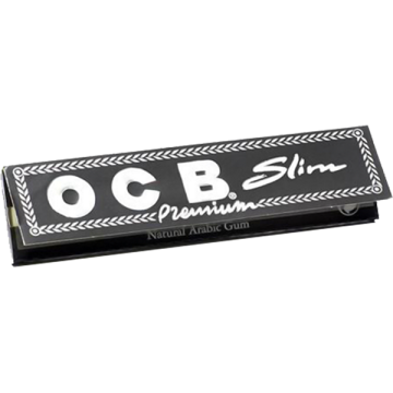 OCB Svart Slim-Tobax
