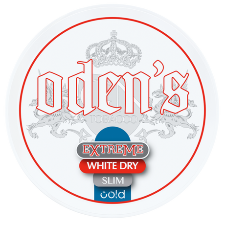 Odens Cold Extreme White Dry Slim Tobax